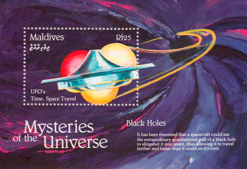 Illustration for article titled Awesome science fiction postage stamps from around the world